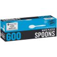 White Plastic Spoons (600ct) Cheap