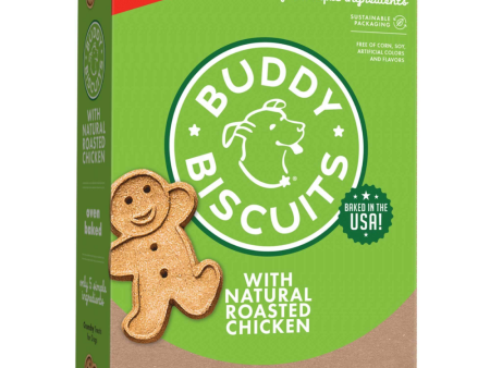 Buddy Biscuits Crunchy Roasted Chicken Dog Treats Hot on Sale