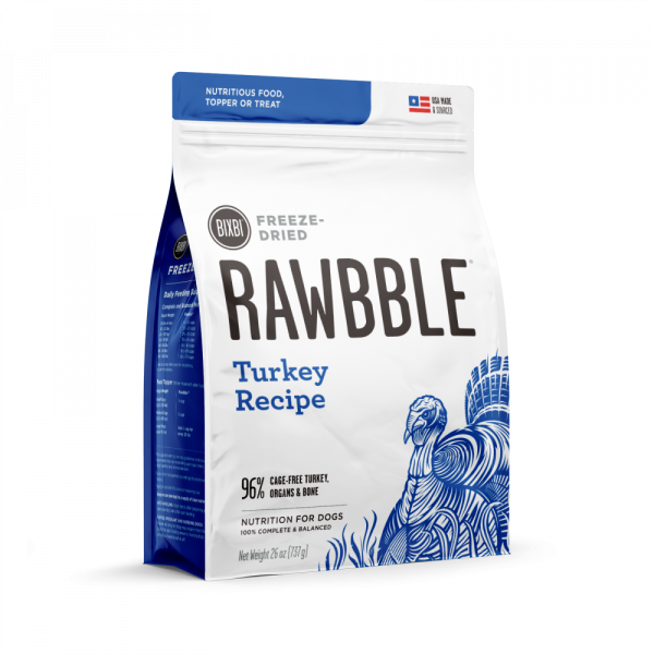 BIXBI Rawbble Freeze Dried Turkey Supply