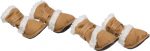 Pet Life Shearling Duggz Insulated Beige Dog Shoes Discount