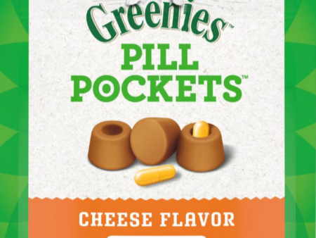 Greenies Pill Pockets Canine Cheese Flavor Dog Treats Online Sale