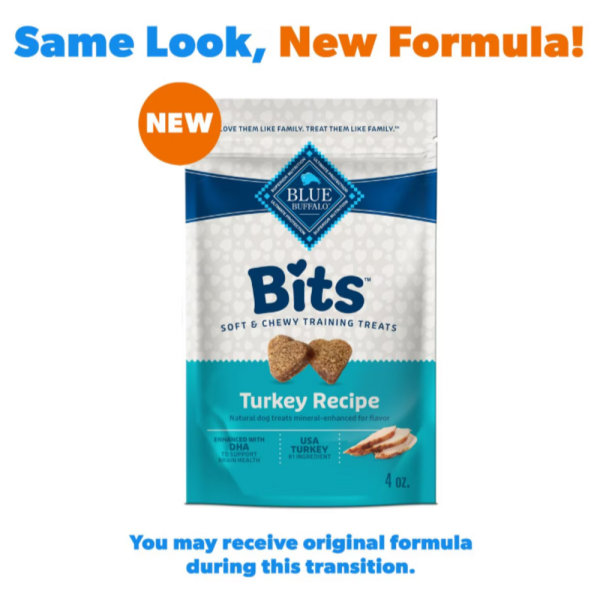 Blue Buffalo Bits Tempting Turkey Natural Soft-Moist Training Treats For Cheap