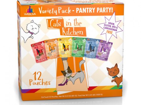 Weruva Grain Free Cats in the Kitchen Pouches Variety Pack Supply