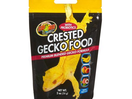 Zoo Meds Crested Gecko Food Premium Blended Gecko Formula Tropical Fruit Online now