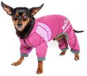 Pet Life Dog Helios Namastail Pink Full Bodied Performance Breathable Yoga Dog Hooded Tracksuit Cheap