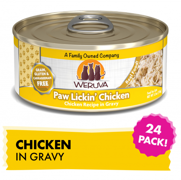 Weruva Grain Free Paw Lickin  Chicken Canned Cat Food For Cheap