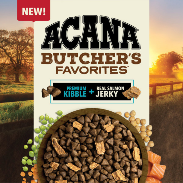 ACANA Butchers Favorites Wild Caught Salmon Recipe Dry Dog Food Hot on Sale