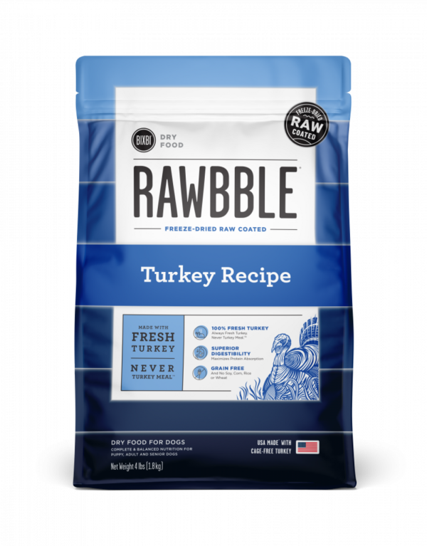 BIXBI Rawbble Kibble Grain Free Turkey on Sale