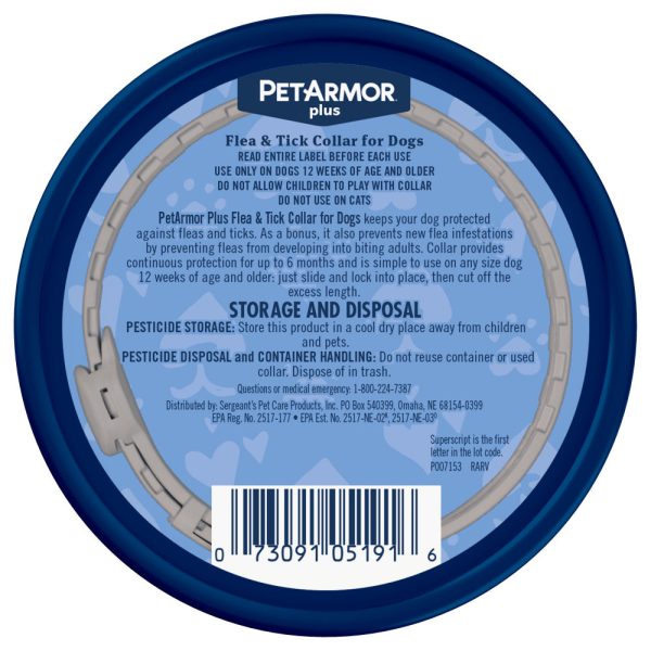 PetArmor Plus Flea & Tick Collar for Dogs For Cheap