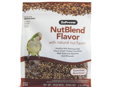 Zupreem NutBlend Flavor Food with Natural Nut Flavors for Medium Birds Cheap