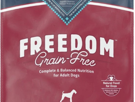 Blue Buffalo Freedom Grain-Free Adult Beef Recipe Dry Dog Food Supply