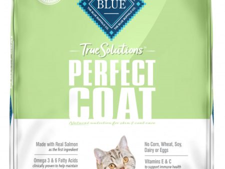 Blue Buffalo True Solutions Perfect Coat Skin & Coat Formula Adult Dry Cat Food Discount