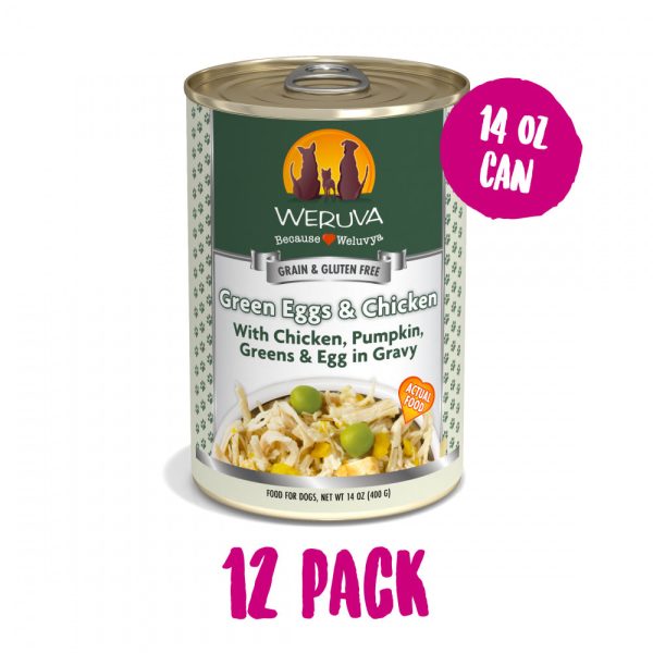 Weruva Green Eggs & Chicken with Chicken, Pumpkin, Greens & Eggs Canned Dog Food Sale