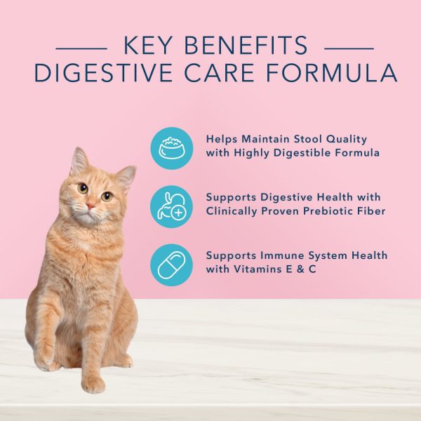 Blue Buffalo True Solutions Blissful Belly Digestive Care Formula Adult Dry Cat Food For Cheap