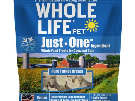 Whole Life Pet Just One Ingredient Freeze Dried Turkey Treats Value Pack for Dogs & Cats For Cheap