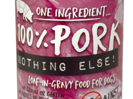 Against the Grain Nothing Else Grain Free One Ingredient 100% Pork Canned Dog Food For Cheap