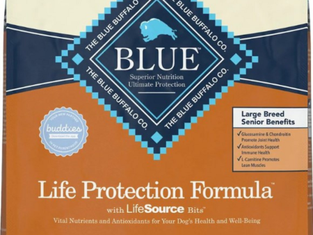 Blue Buffalo Life Protection Formula Large Breed Senior Chicken & Brown Rice Recipe Dry Dog Food Cheap