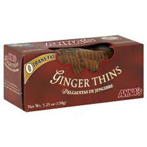 ANNA S THINS GINGER COOKIES Supply