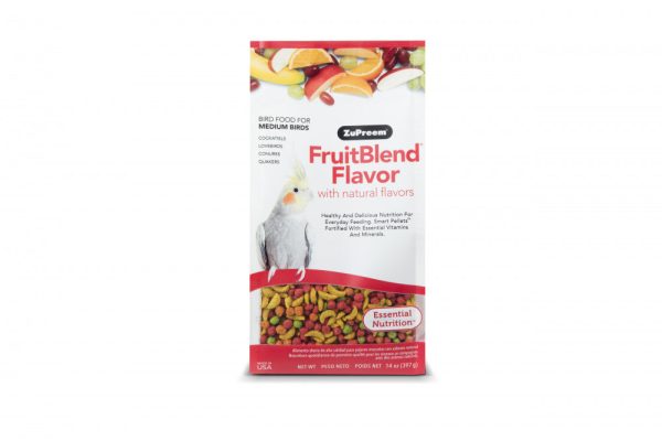 Zupreem FruitBlend Flavor Food with Natural Flavors for Medium Birds Online Hot Sale