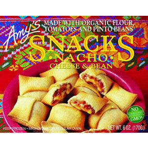 AMY S NACHO CHEESE AND BEAN SNACKS For Discount