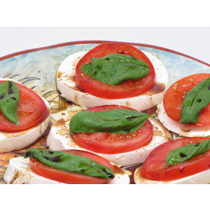 MOZZARELLA WITH BASIL AND FRESH TOMATO CHEESE Hot on Sale