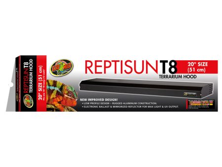 Zoo Med Reptisun T8 Terrarium Hood Supply