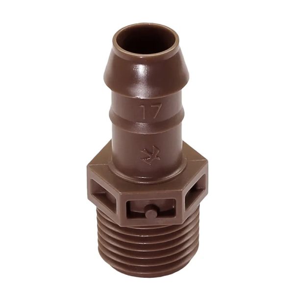 XFFMA050 - Barb Male Adapter - 17mm x 1 2 in. NPT Hot on Sale