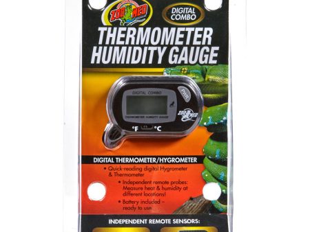 Zoo Med Digital Thermometer Humidity Gauge Online Hot Sale