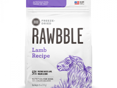 BIXBI Rawbble Freeze Dried  Lamb Sale