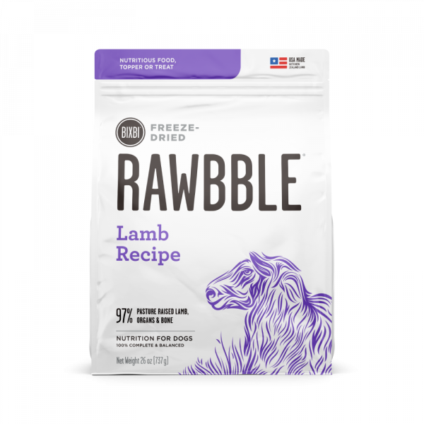 BIXBI Rawbble Freeze Dried  Lamb Sale