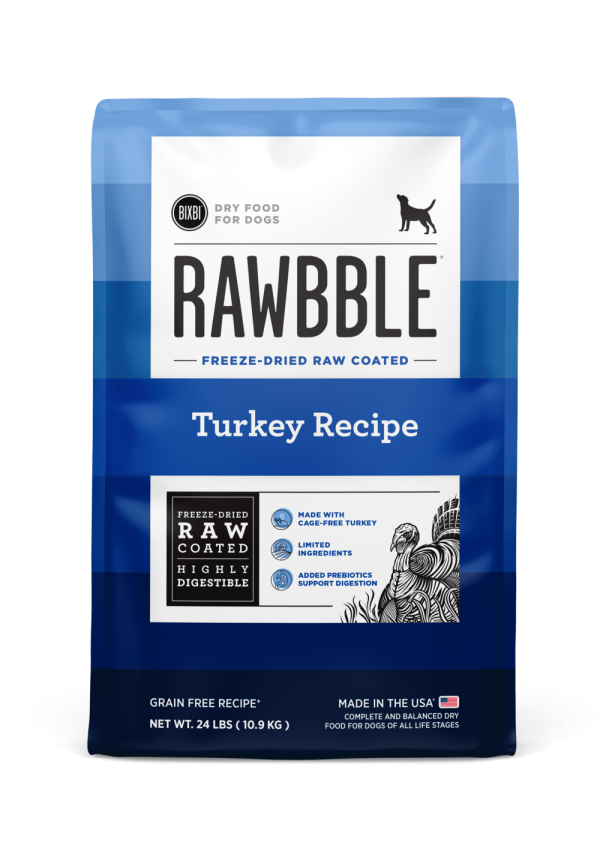 BIXBI Rawbble Kibble Grain Free Turkey on Sale