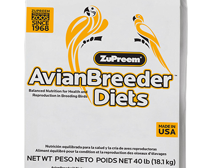 Zupreem AvianBreeder Natural Food with Added Vitamins and Minerals for Parrots and Conures For Discount