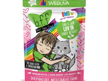 Weruva BFF Tuna & Lamb Luv Ya Recipe Pouches Wet Cat Food Fashion