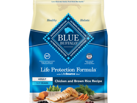 Blue Buffalo Life Protection Formula Adult Chicken & Brown Rice Recipe Dry Dog Food Discount