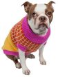 Pet Life Lovable Bark Heavy Knitted Ribbed Dog Sweater Online now