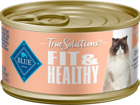 Blue Buffalo True Solutions Fit & Healthy Weight Control Formula Adult Wet Cat Food Supply