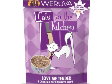 Weruva Cats In the Kitchen Love Me Tender Pouches Wet Cat Food Fashion