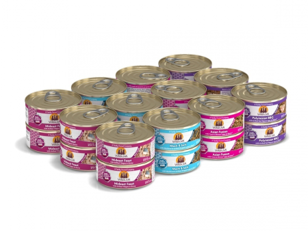 Weruva Classic Grain Free Frisky Fishin  Friends Canned Cat Food Variety Pack Online Hot Sale