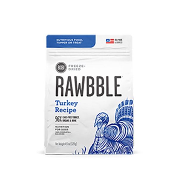 BIXBI Rawbble Freeze Dried Turkey Supply