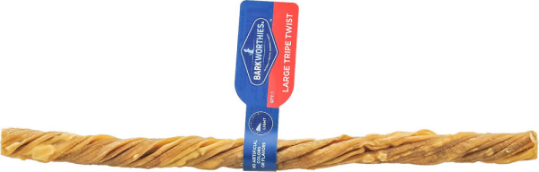 Barkworthies Dog Tripe Twist Dog Chew Discount