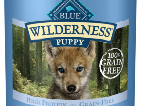 Blue Buffalo Wilderness High-Protein Grain-Free Turkey & Chicken Grill Puppy Canned Dog Food Online Hot Sale