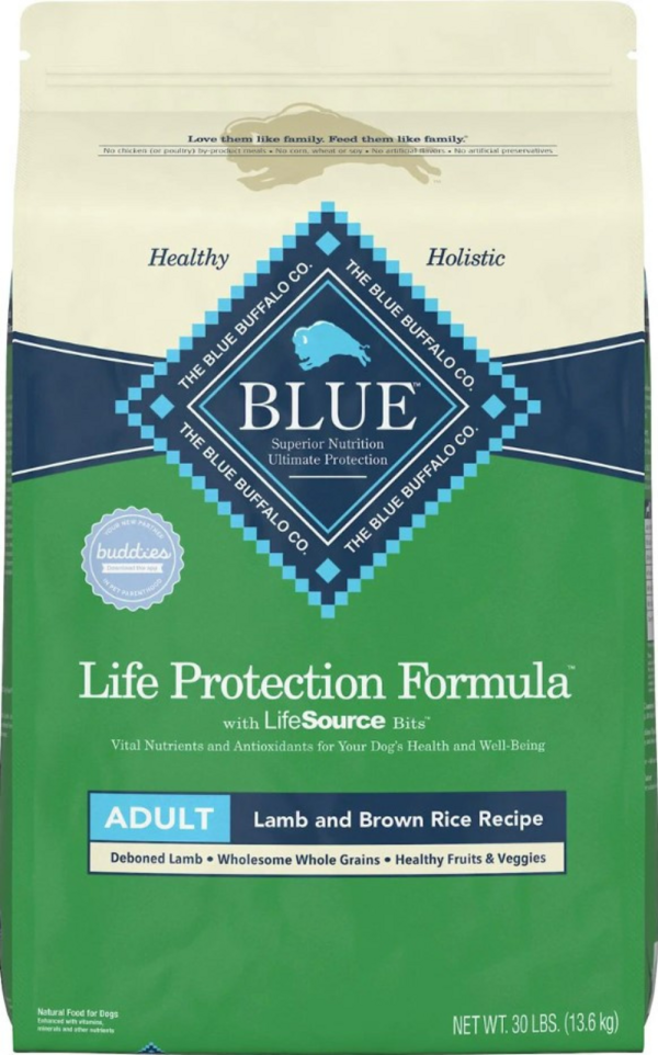 Blue Buffalo Life Protection Formula Adult Lamb & Brown Rice Recipe Dry Dog Food on Sale