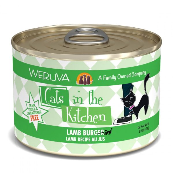 Weruva Cats in the Kitchen Lamb Burgerini Canned Cat Food For Sale