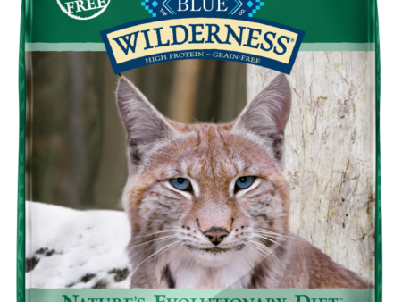 Blue Buffalo Wilderness High-Protein Grain-Free Adult Duck Recipe Dry Cat Food Online Sale