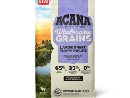 ACANA Wholesome Grains Puppy Large Breed Food Fashion