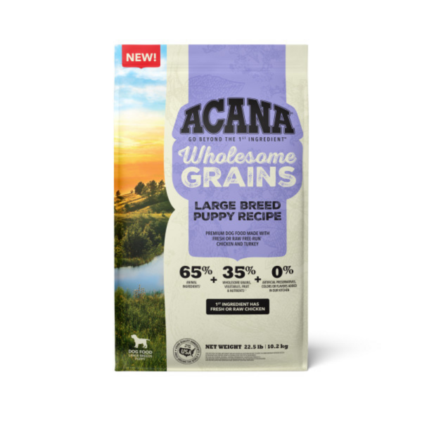 ACANA Wholesome Grains Puppy Large Breed Food Fashion