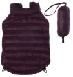 Pet Life Adjustable Dark Coco Brown Sporty Avalanche Dog Coat with Pop Out Zippered Hood Sale