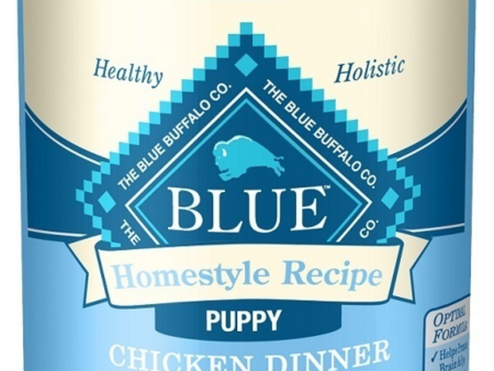 Blue Buffalo Homestyle Recipe Puppy Chicken Dinner with Garden Vegetables Canned Dog Food Online