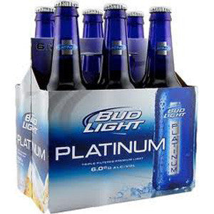 BUD LIGHT PLATINUM BEER Discount