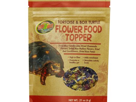 Zoo Med Tortoise & Box Turtle Flower Food Topper Discount